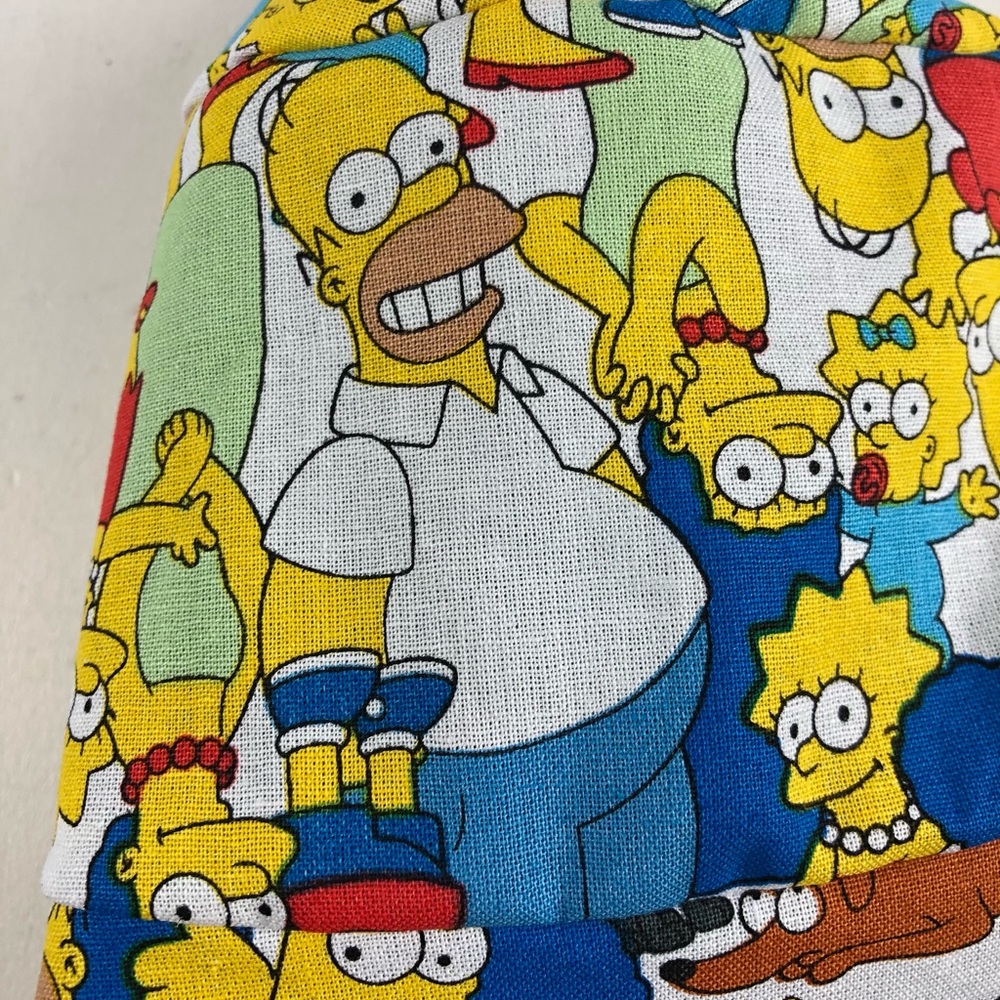 Simpson’s TV Cartoon Denim Reversible Bucket Hat - Picture 10 of 11